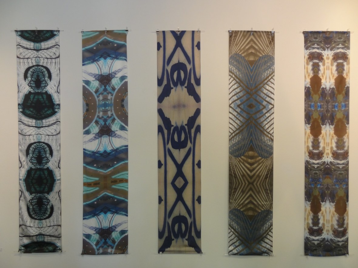 9. Vargas Gallery installation of another section closer up